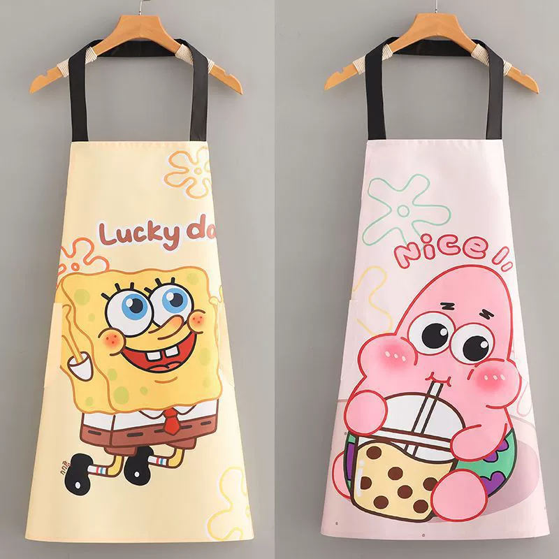 海綿寶寶圍裙    （不擦手款）